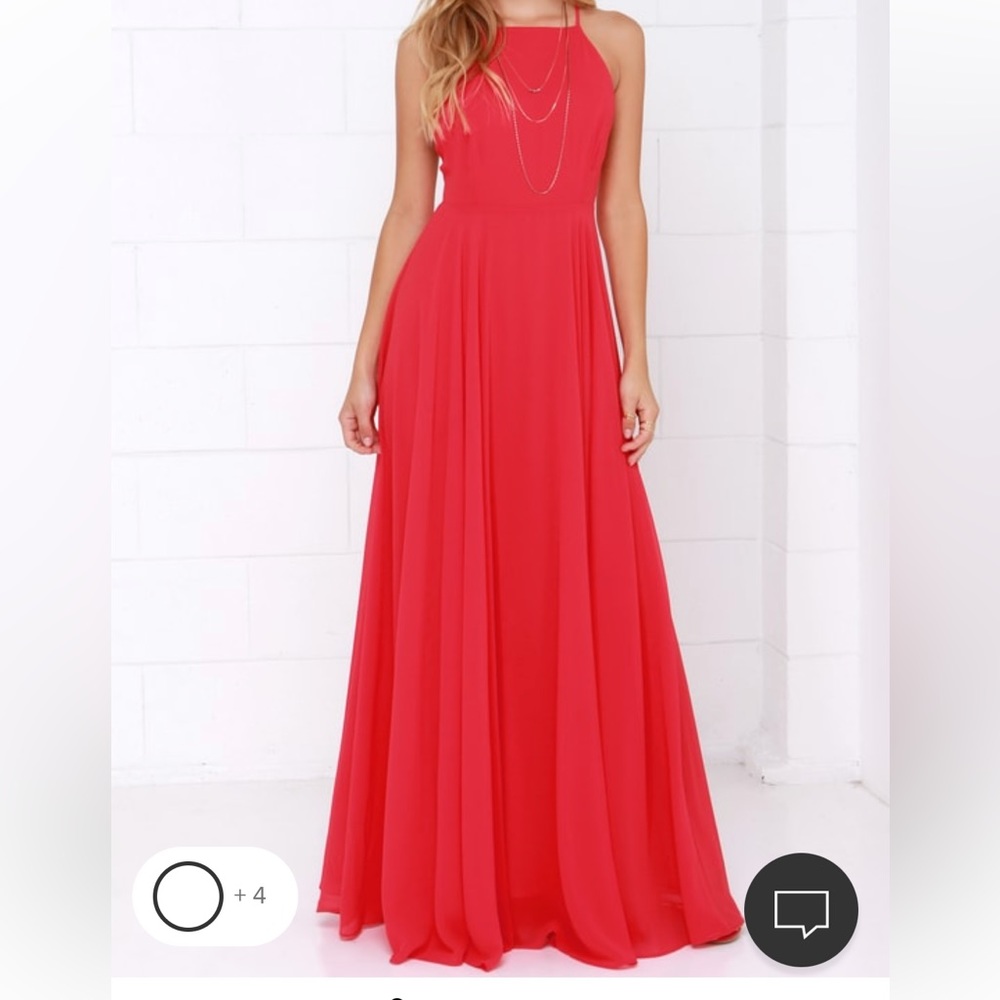 Lulu’s Mythical Kind of Love Dress in Red
